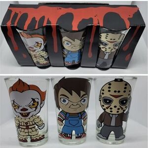 Horror Character Shot Glass Set